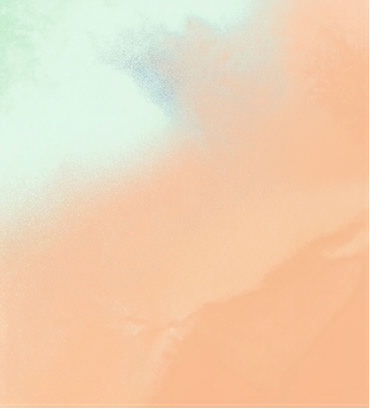 Gradient background transitioning from light green to peach